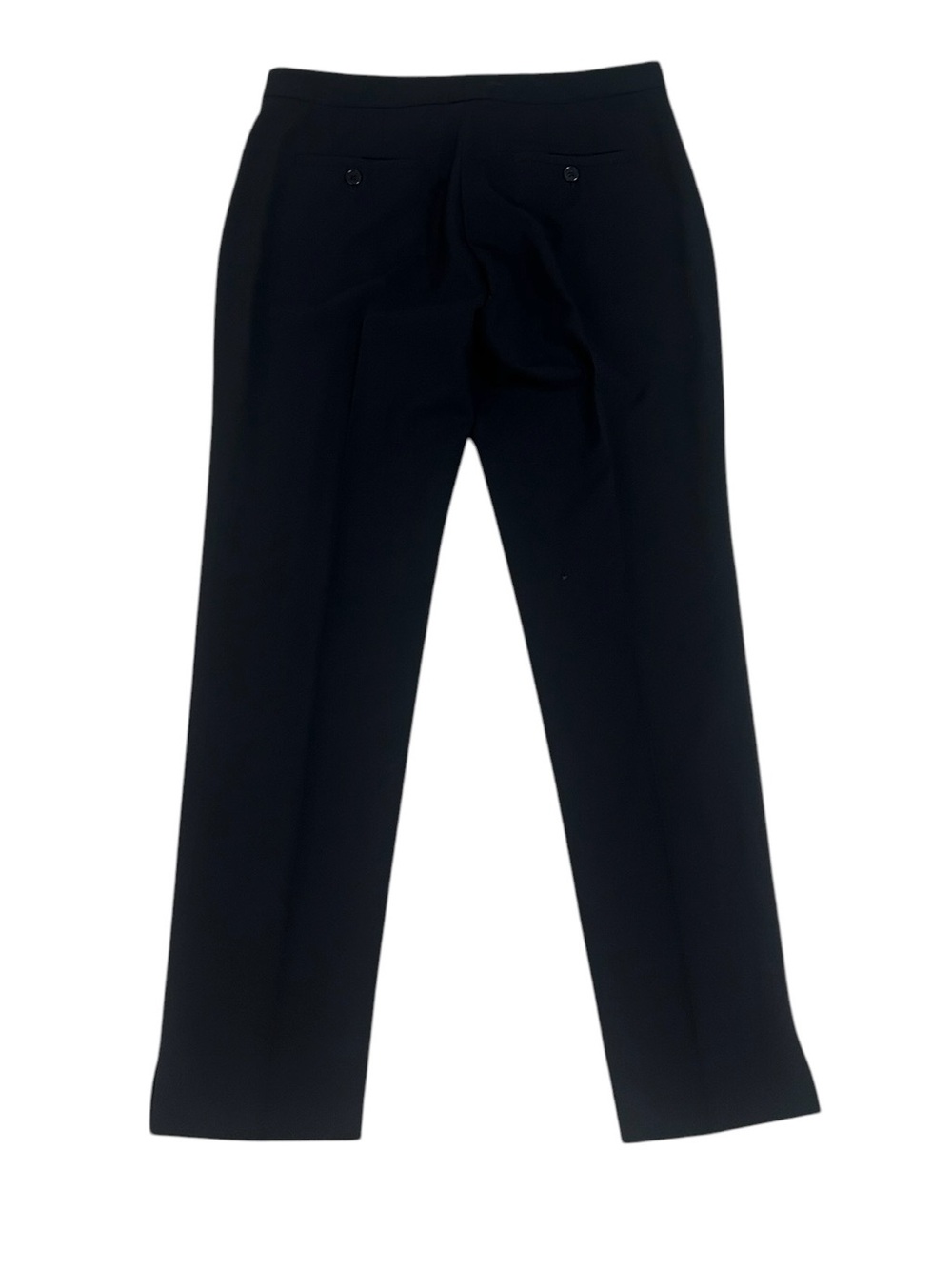 Theory Black Slim Ankle premium lightweight wool Trousers made in USA size 6